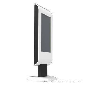 Standalone Shopping Malls Exhibition Outdoor Digital Signage With Power Battery